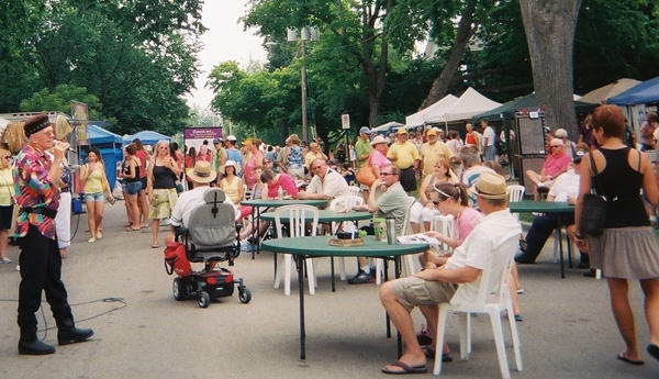 Reciting in Oshkosh 2013